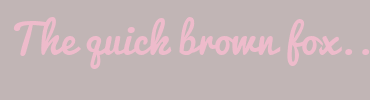 Image with Font Color EEBBCB and Background Color C1B5B5